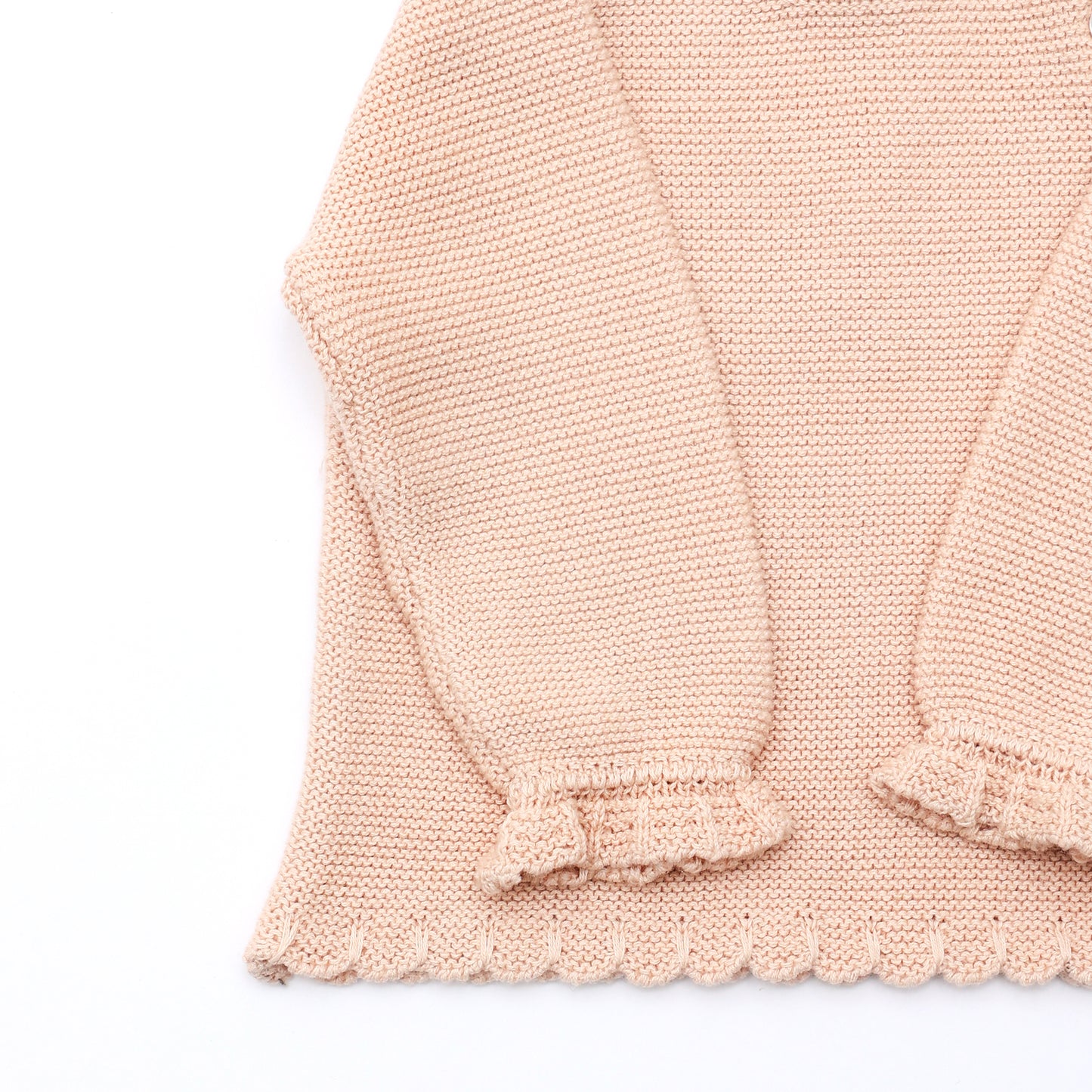 Baby Top Side Open Cotton Knitted Garment