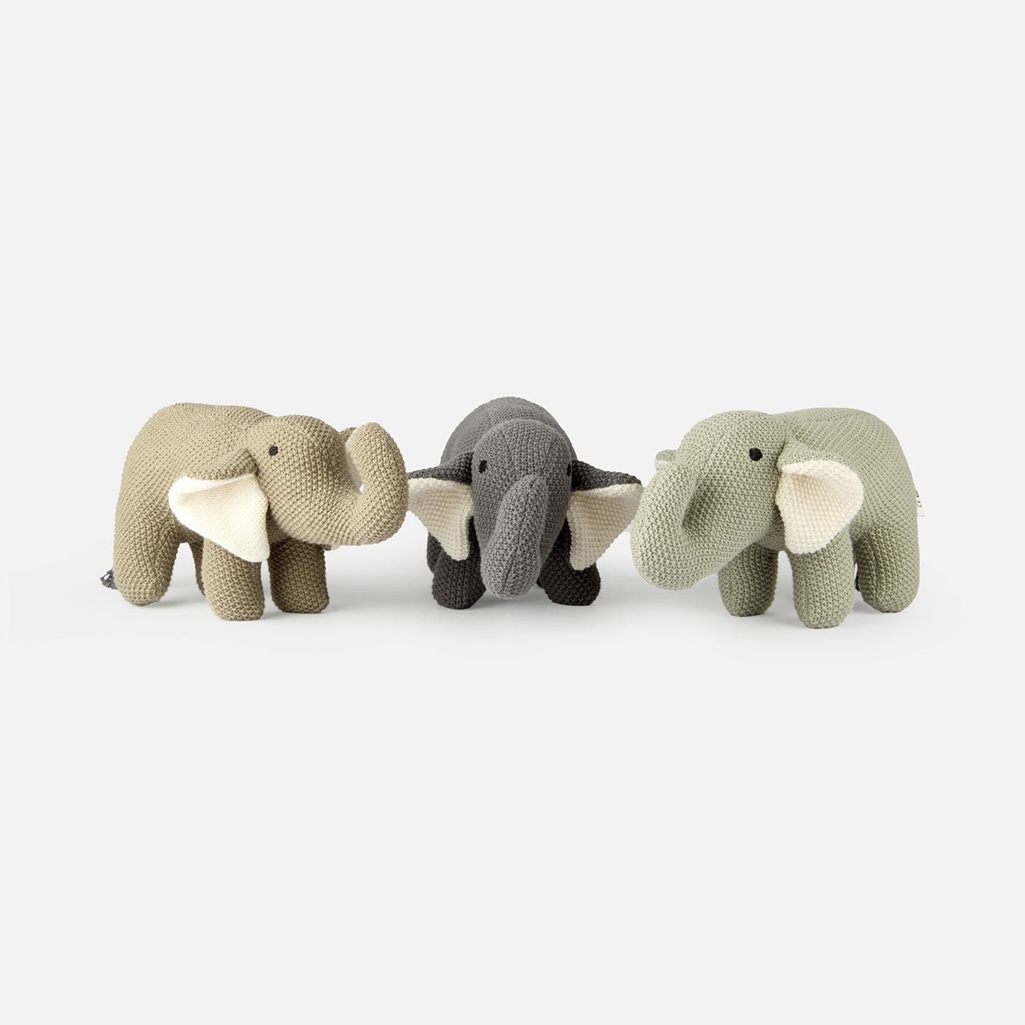 JODEI- The Elephant Knitted Cotton Plush Toy