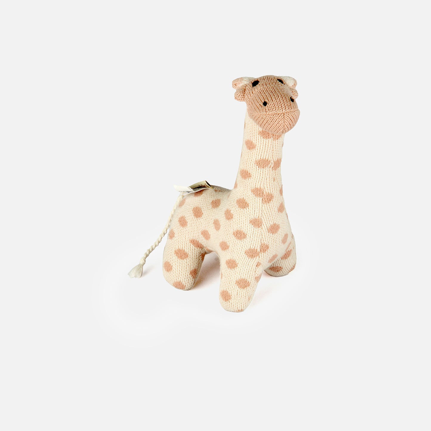 DUSTY-The Giraffe Cotton Knitted Plush Toy