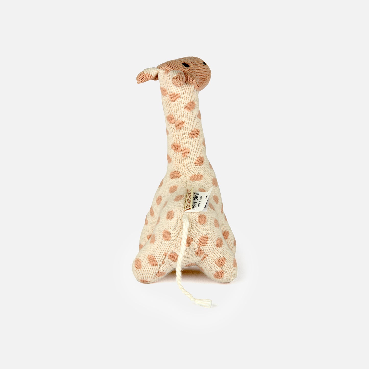 DUSTY-The Giraffe Cotton Knitted Plush Toy
