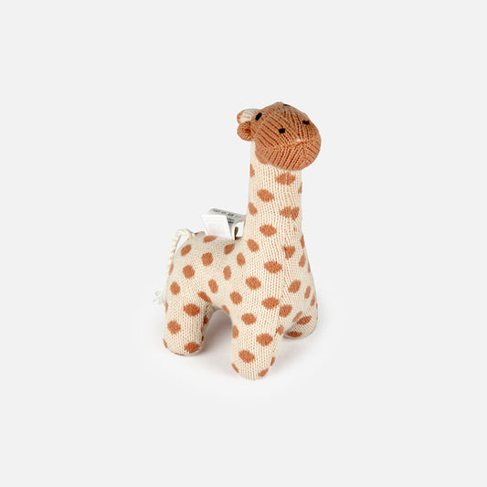 DUSTY-The Giraffe Cotton Knitted Plush Toy