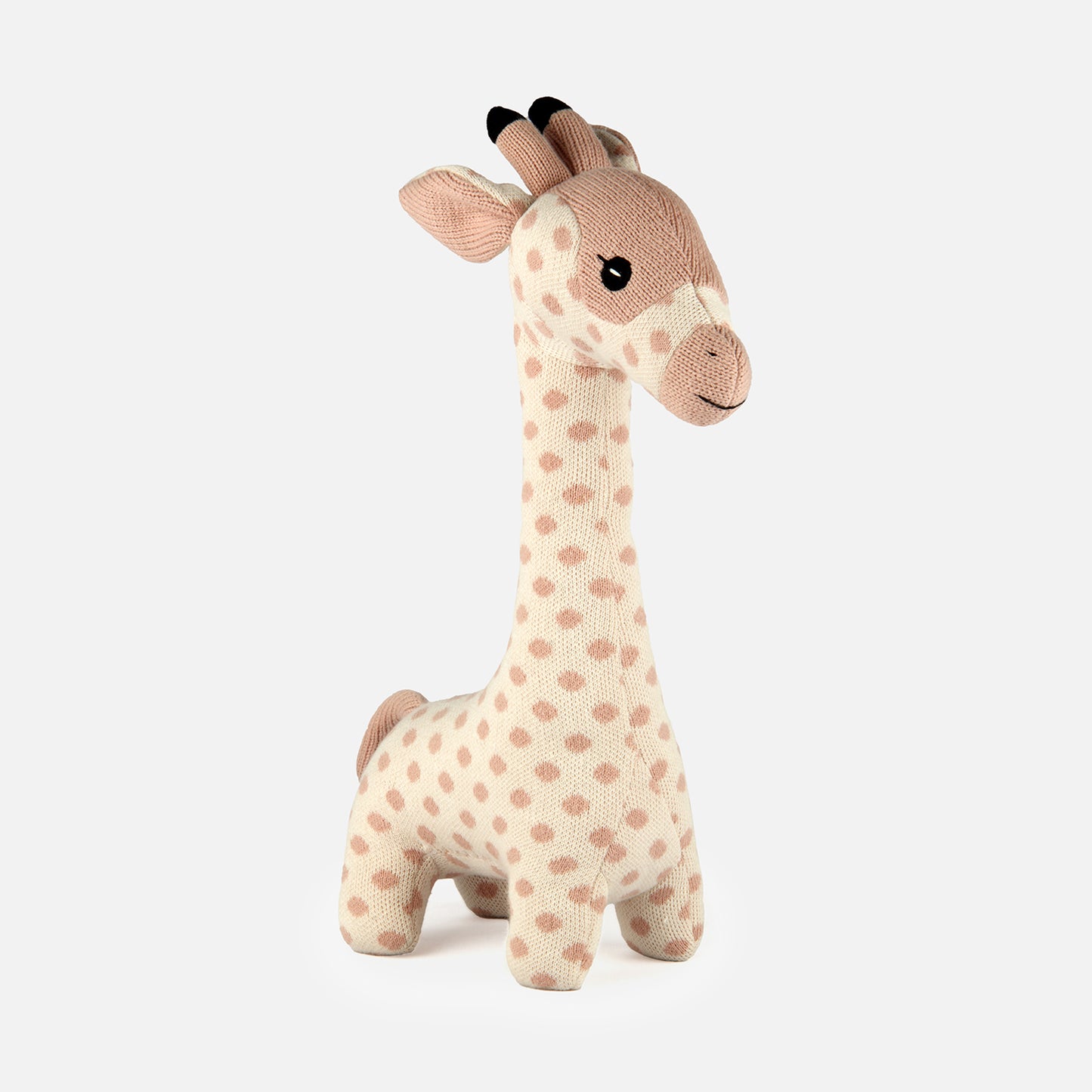 SPOTTY- The Giraffe Knitted Cotton Plush Toy