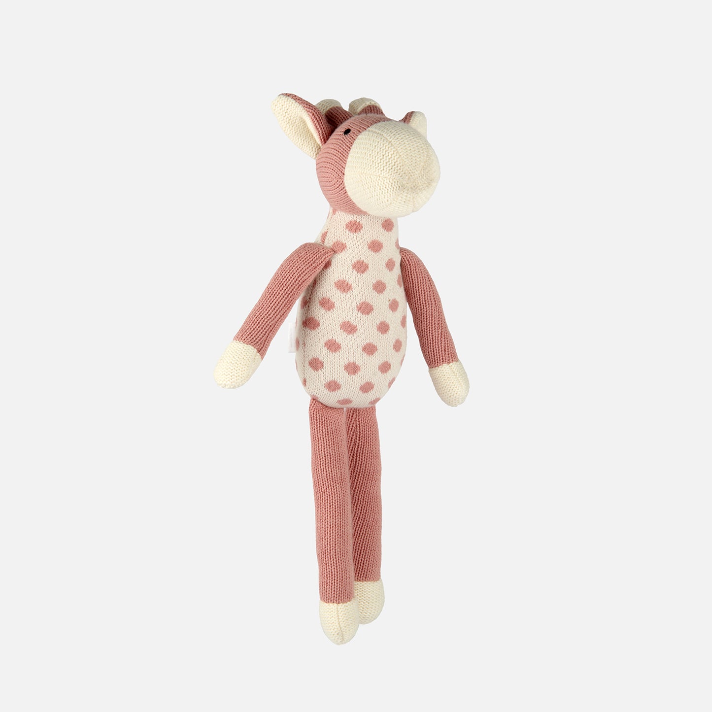 DOTTY- Giraffe Knitted Cotton Plush Toy