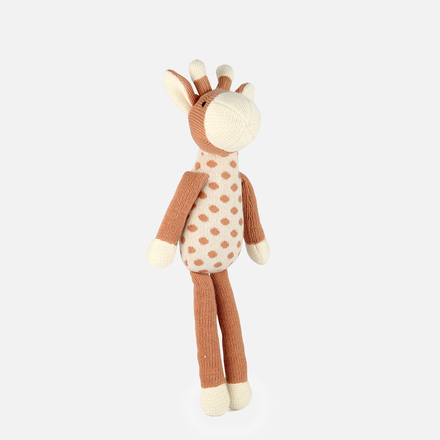 DOTTY- Giraffe Knitted Cotton Plush Toy