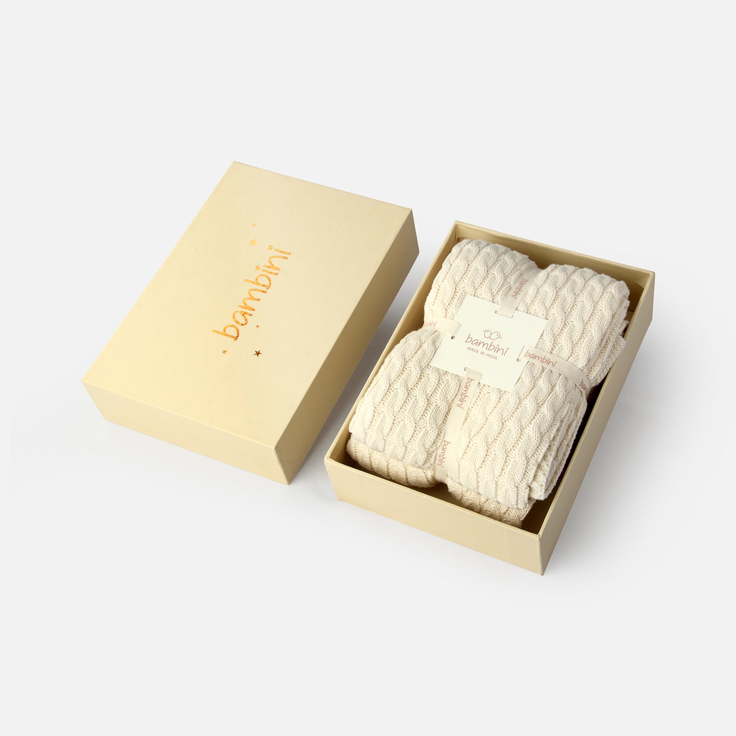 Cute Cables Baby Throw