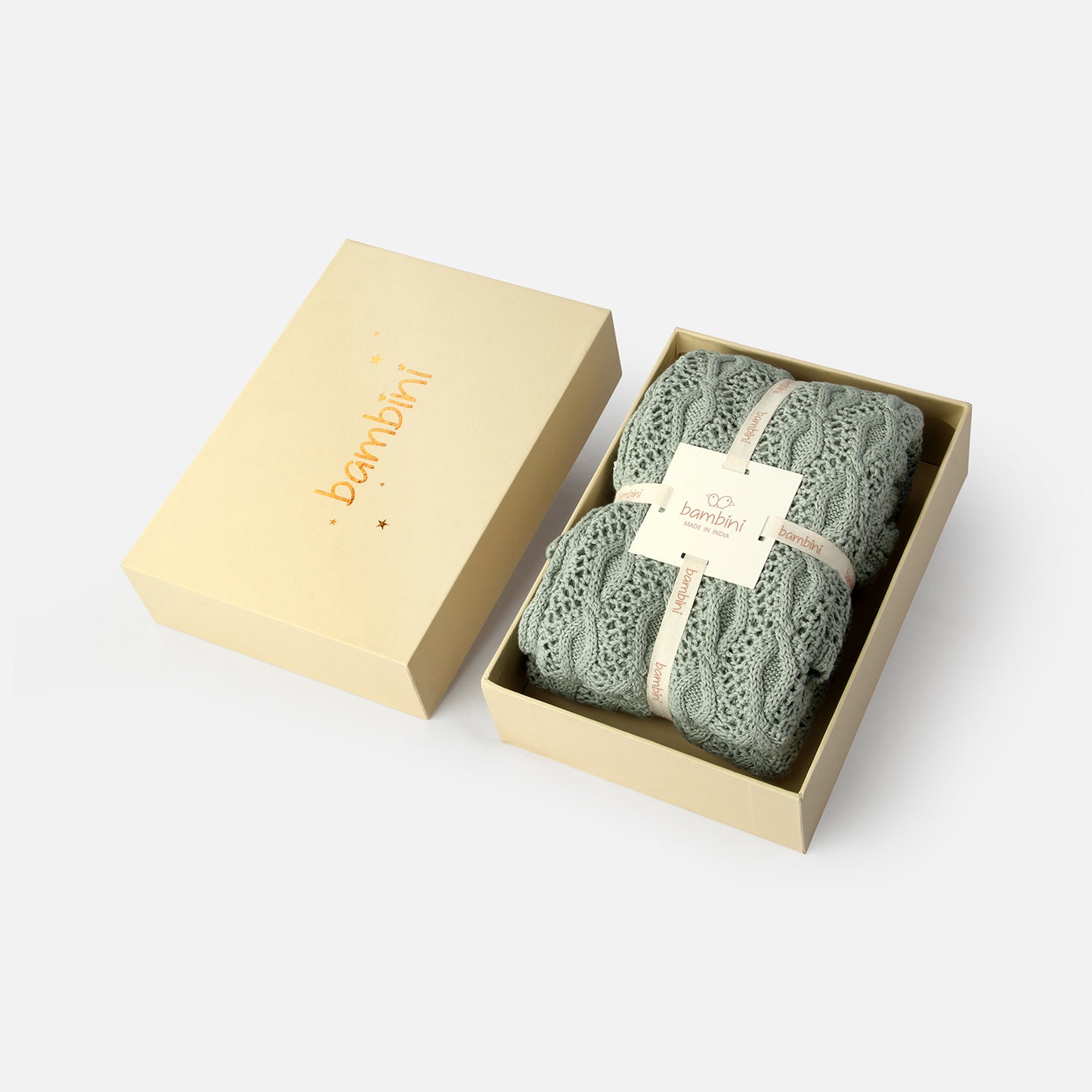 Knots & Ties Baby Throw