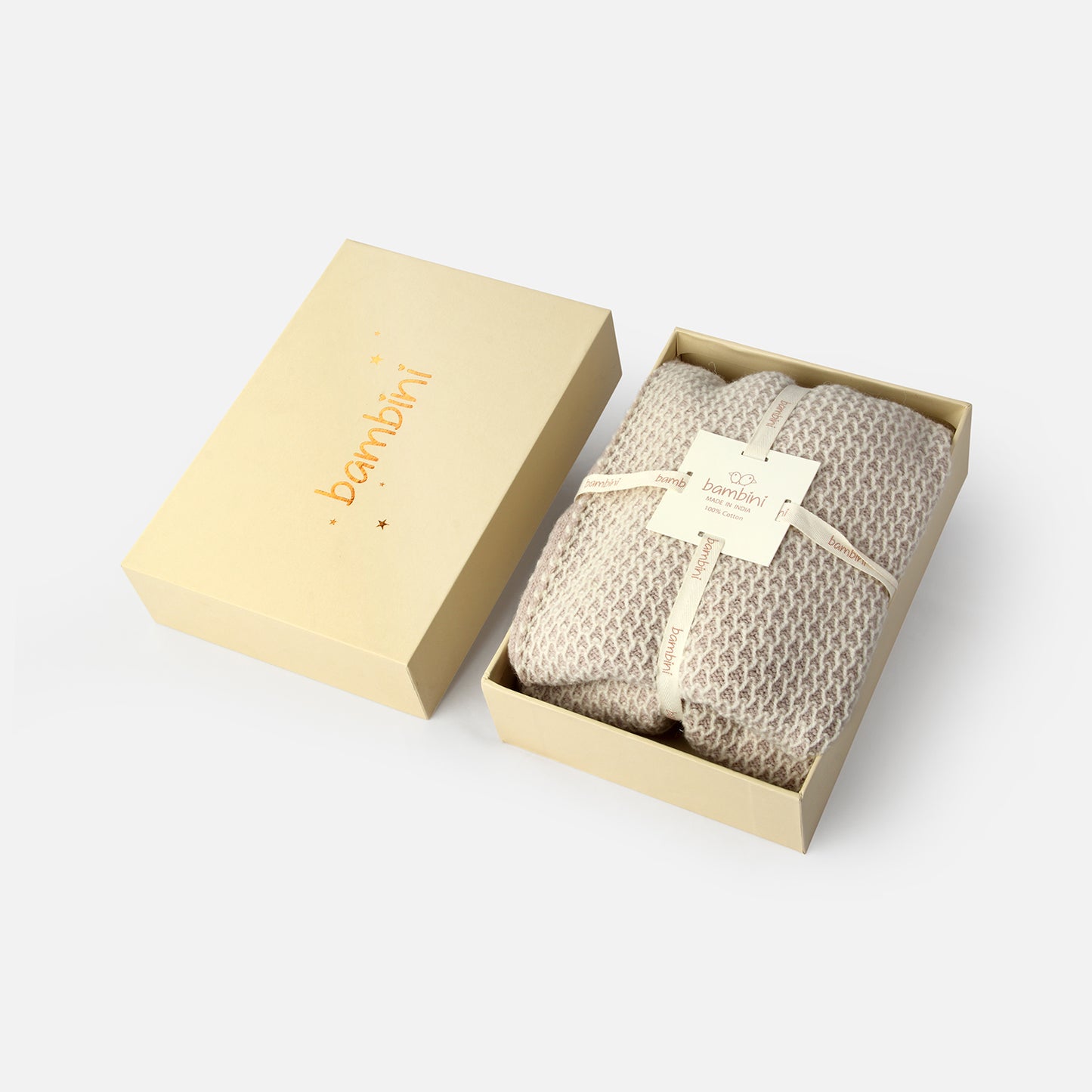 Honey Comb Baby Wool Throw