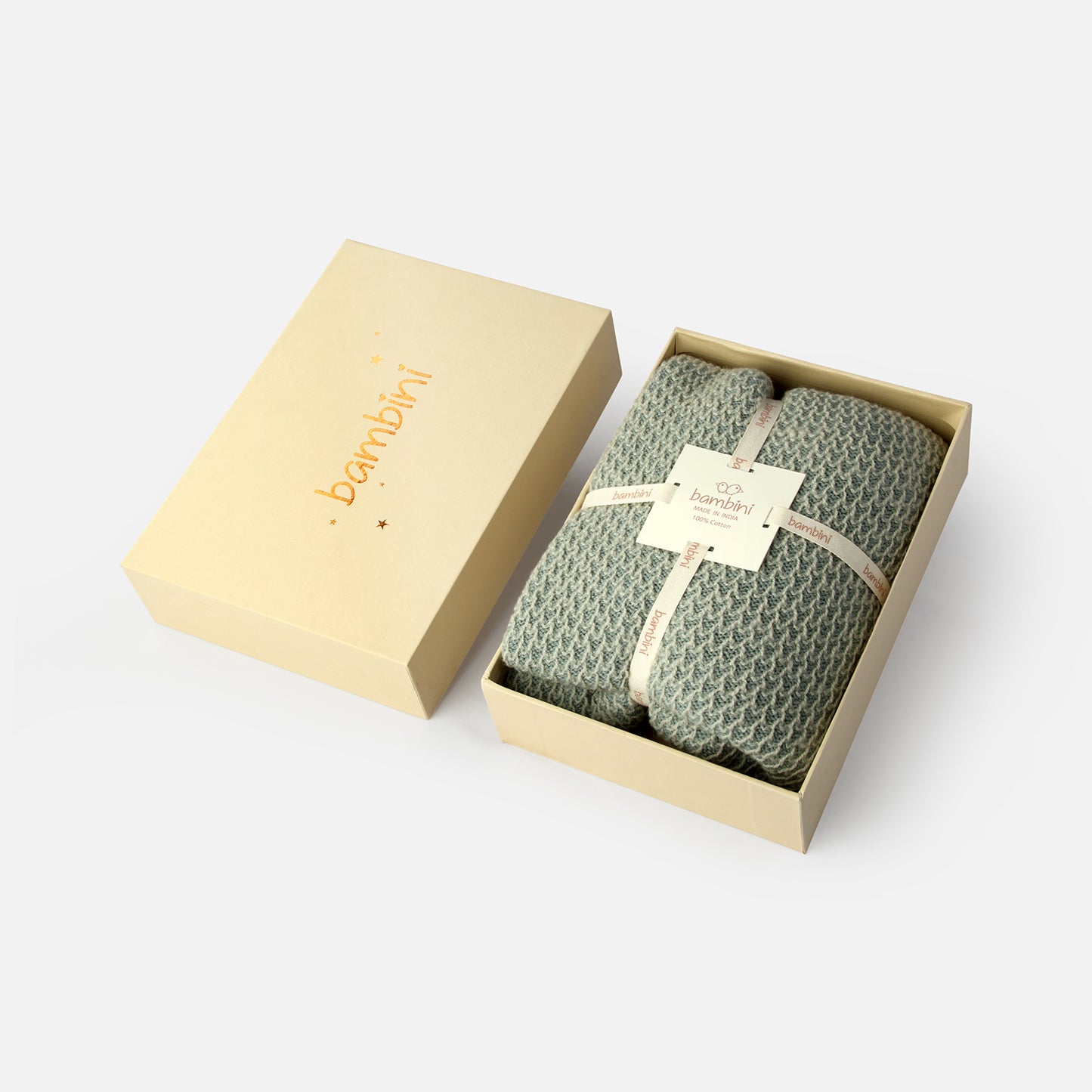 Honey Comb Baby Wool Throw
