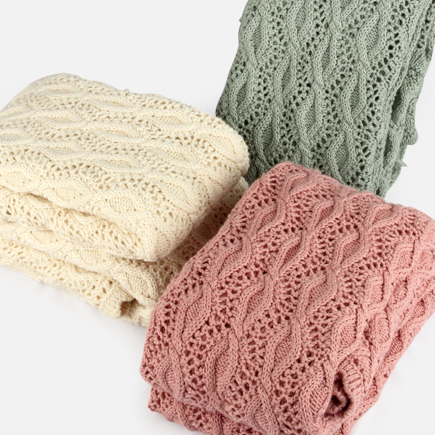 Knots & Ties Baby Throw