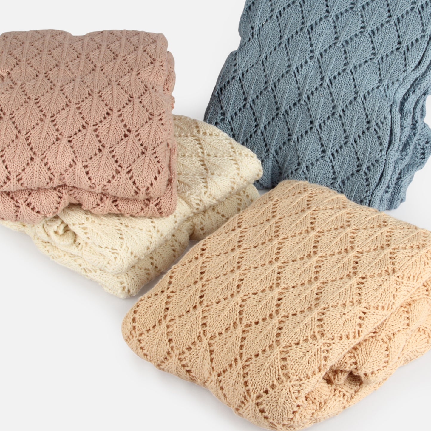 Diamond Cut Baby Throw