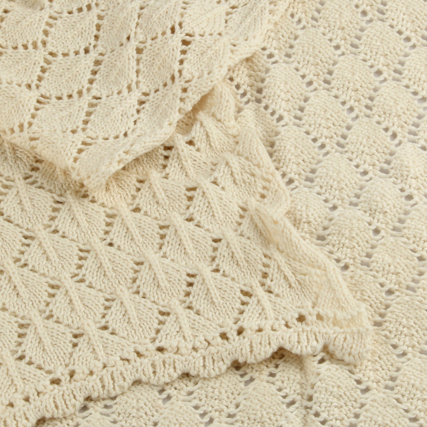 Diamond Cut Baby Throw