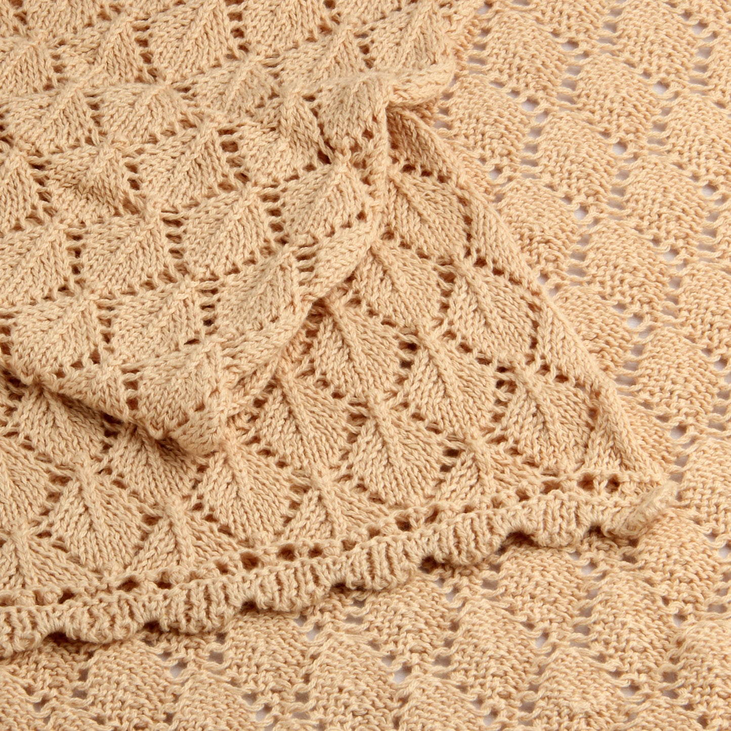 Diamond Cut Baby Throw