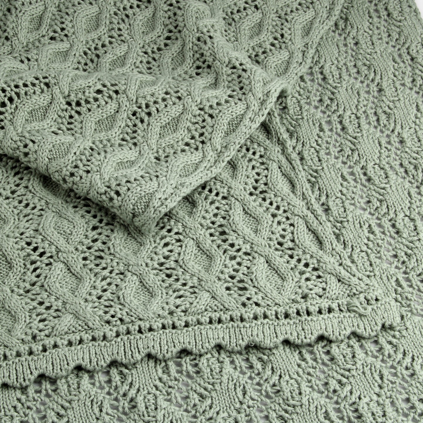 Knots & Ties Baby Throw