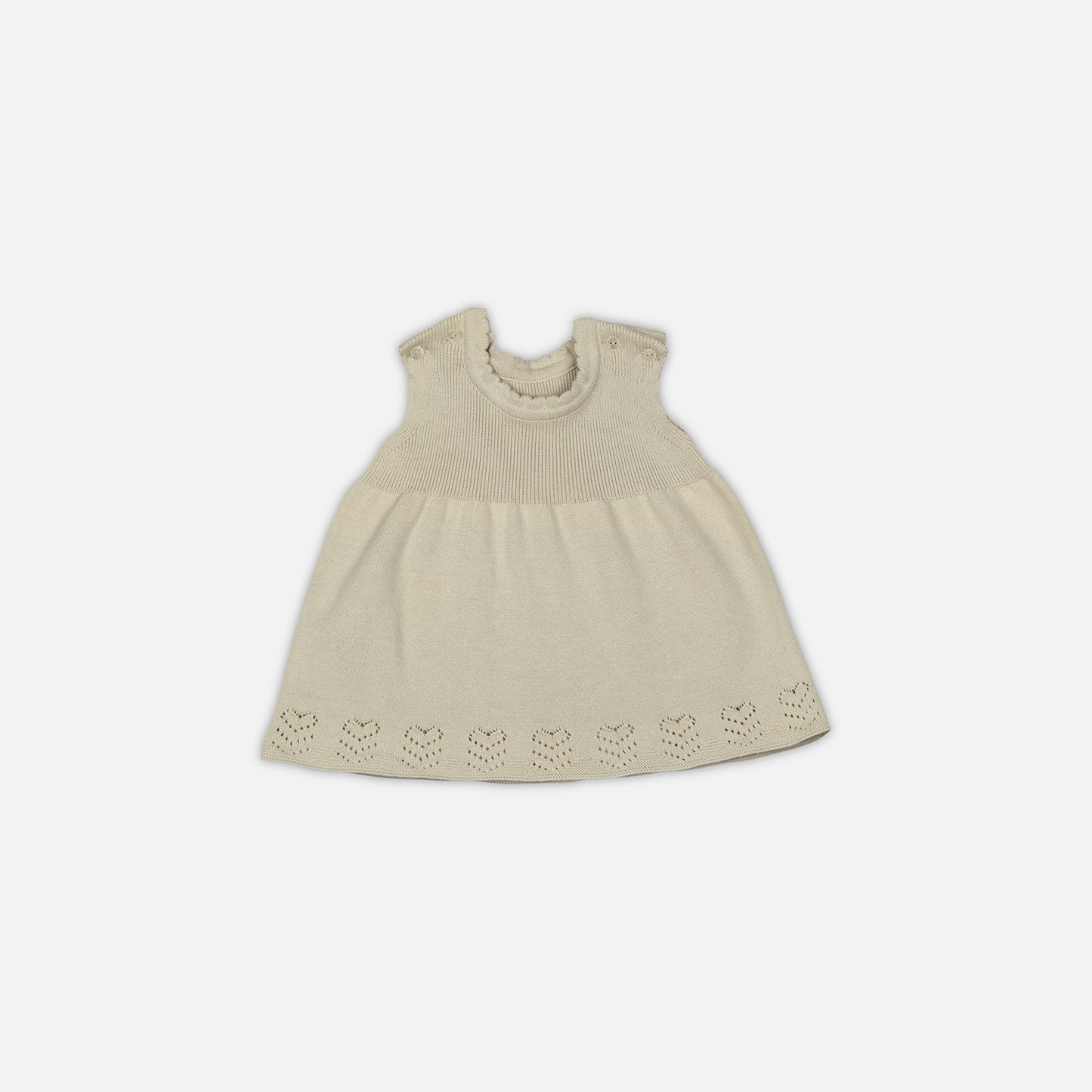 Baby Short Dress Cotton Knitted Garment