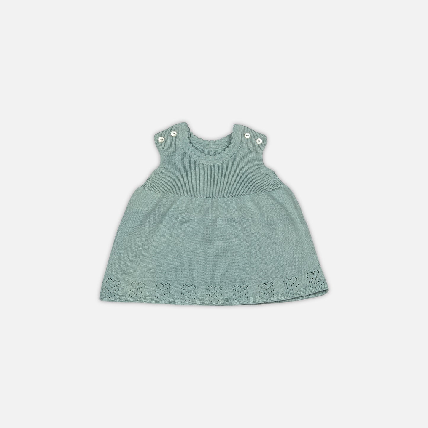 Baby Short Dress Cotton Knitted Garment
