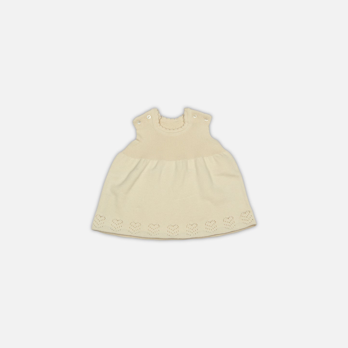 Baby Short Dress Cotton Knitted Garment