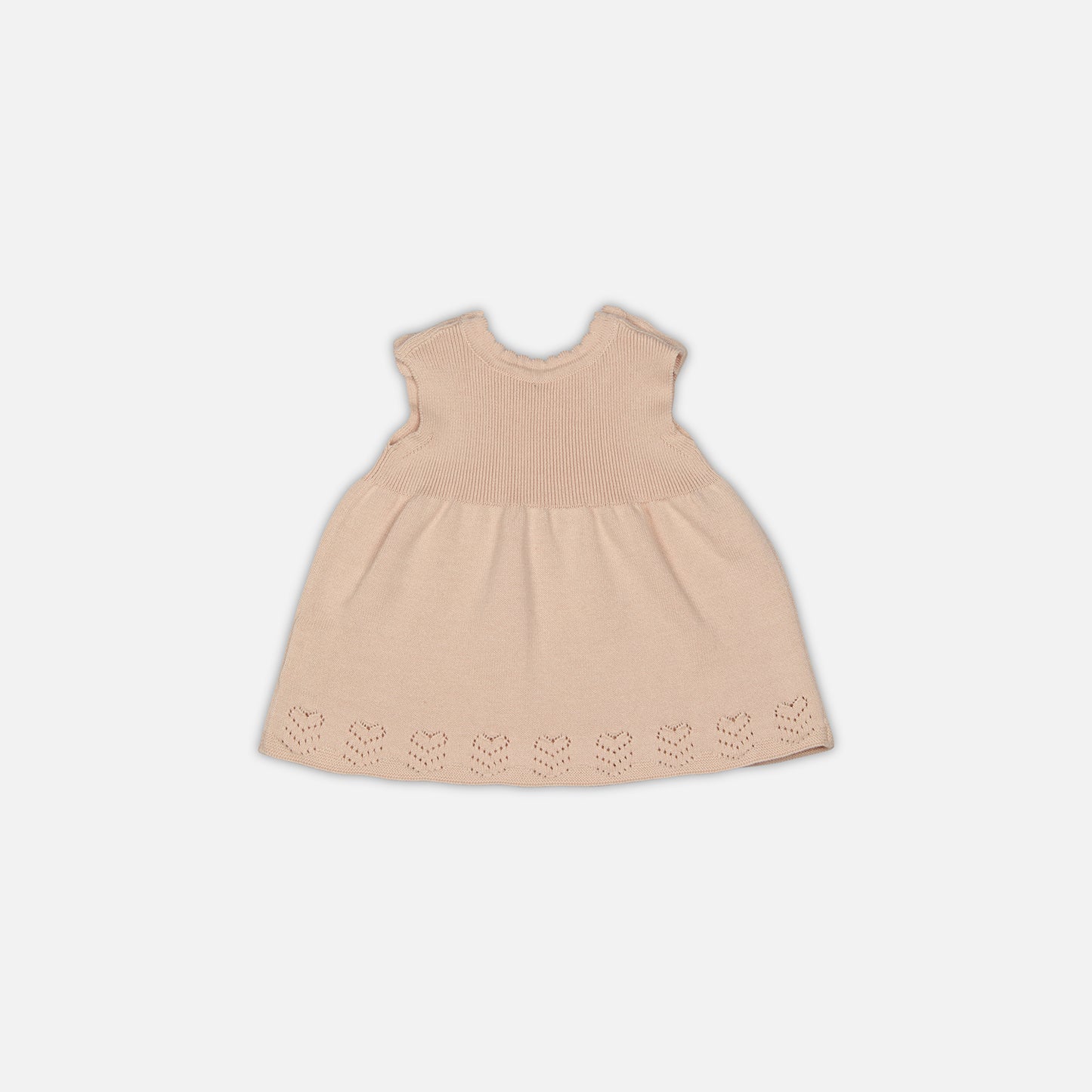 Baby Short Dress Cotton Knitted Garment