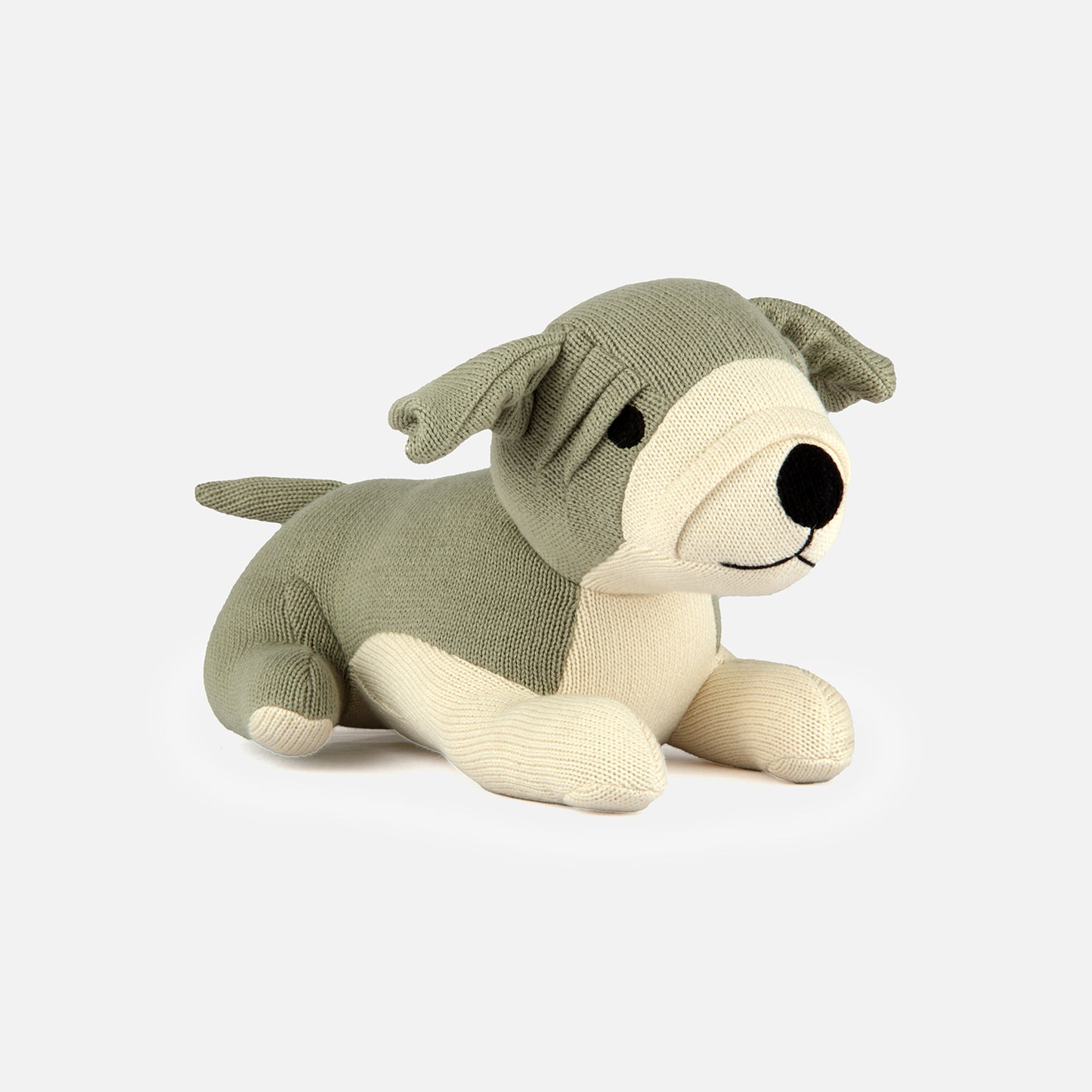 CEASER-The Bull Dog Knitted Cotton Plush Toy