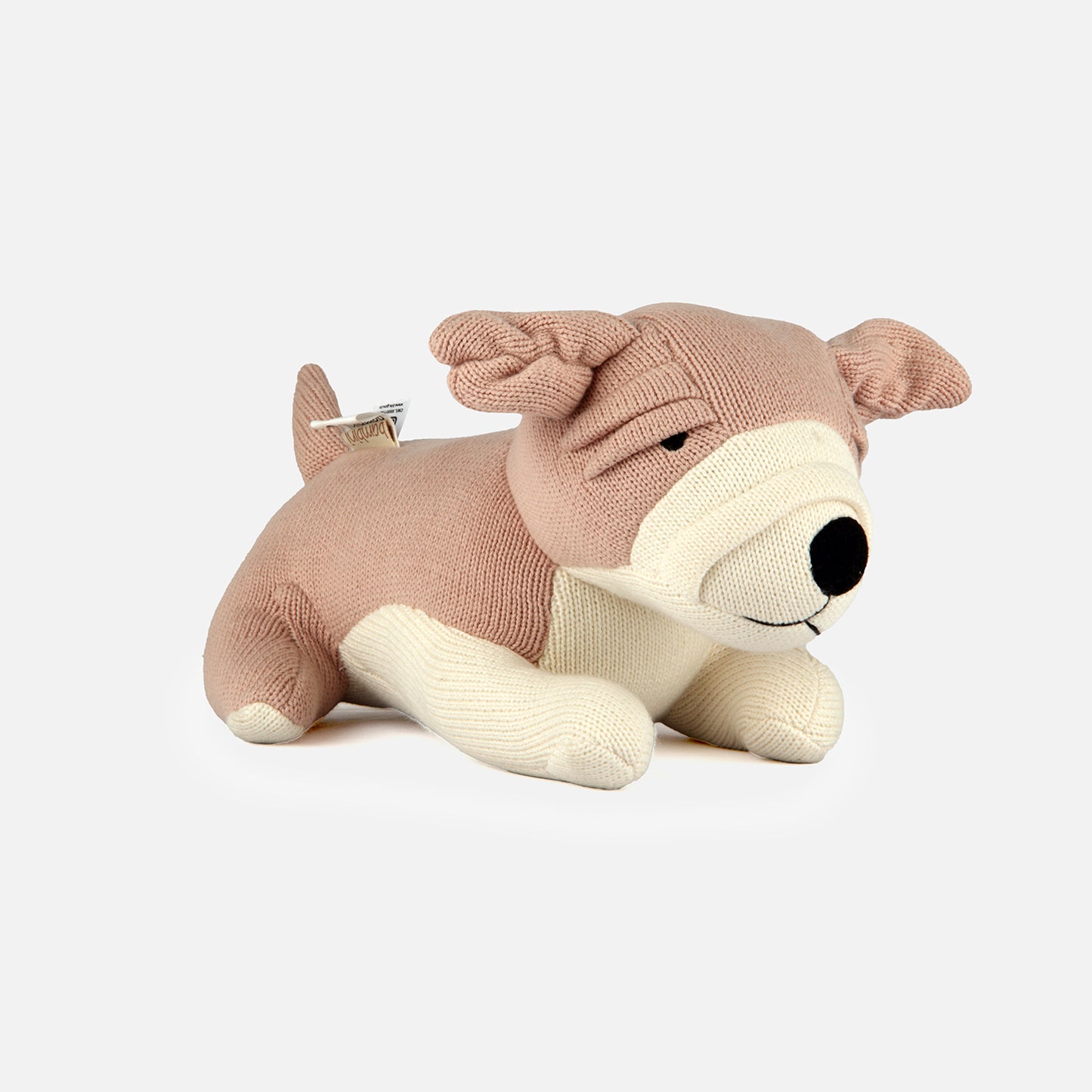 CEASER-The Bull Dog Knitted Cotton Plush Toy