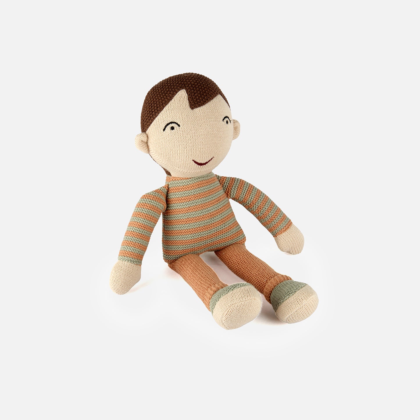 Oliver The Knitted Cotton Plush Toy